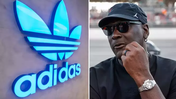 ФОТО. Що сталося з баскетболістом, коли той зайшов до Джордана в Adidas
