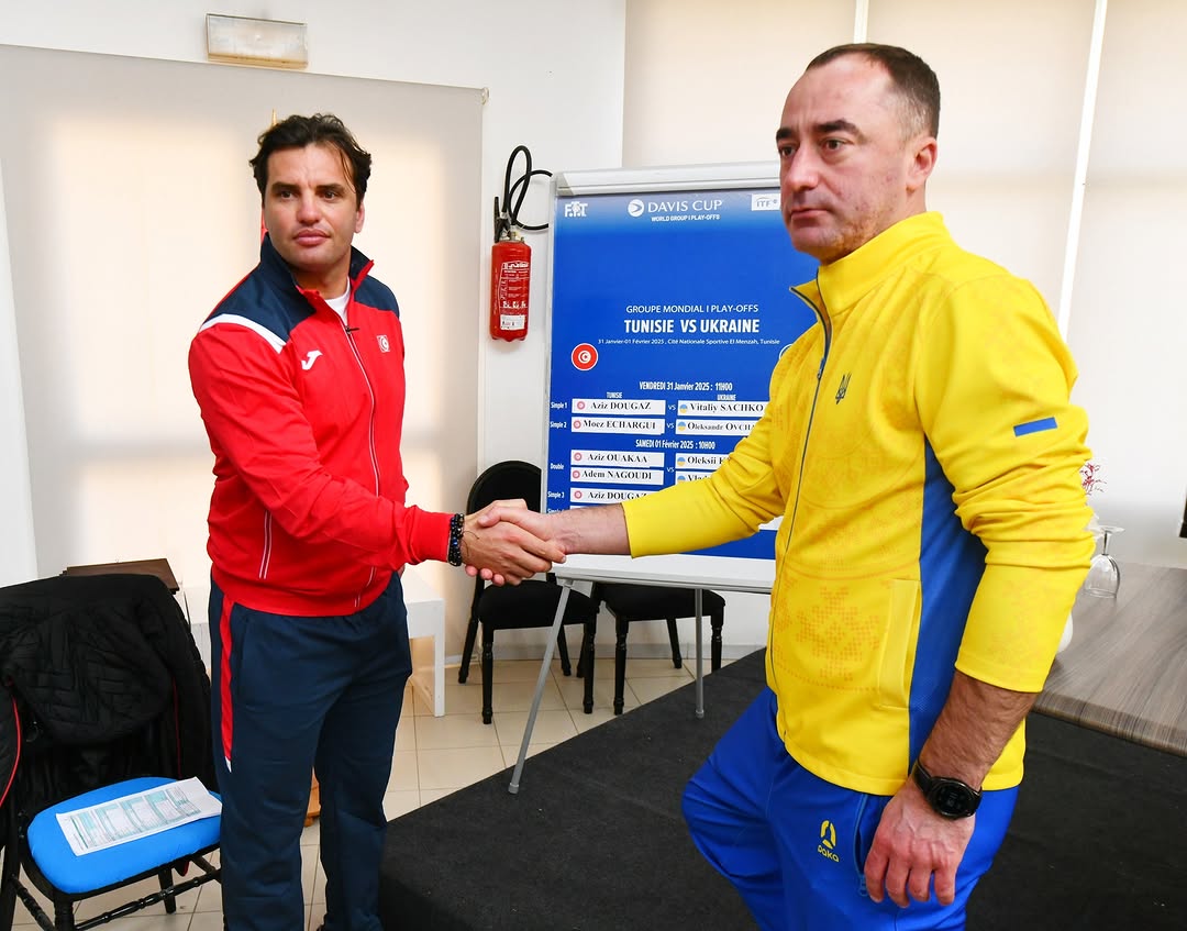 Определены матчи Кубка Дэвиса между сборными Украины и Туниса. Поединки пройдут 31 января и 1 февраля в Тунисе. На кону – место в Первой Мировой группе.