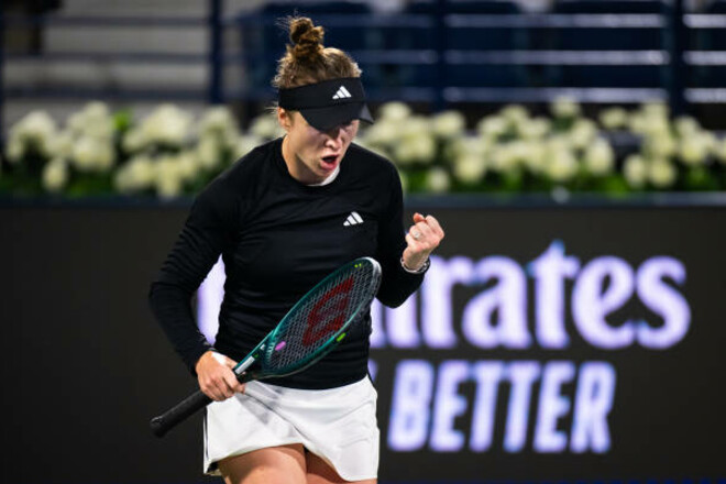 Элина Свитолина уверенно стартовала на WTA 1000 в Дубае, разгромив Анну Калинскую. Узнайте подробности матча, статистику и следующую соперницу украинской теннисистки.