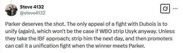 &laquo;Усик победит обоих&raquo;. Реакция фанов на решение WBO о защите титула
