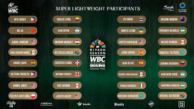 Гран-при WBC в Саудовской Аравии. 128 боксеров, 11 украинцев, 4 кубка Гран-при WBC в Саудовской Аравии. 128 боксеров, 11 украинцев, 4 кубка