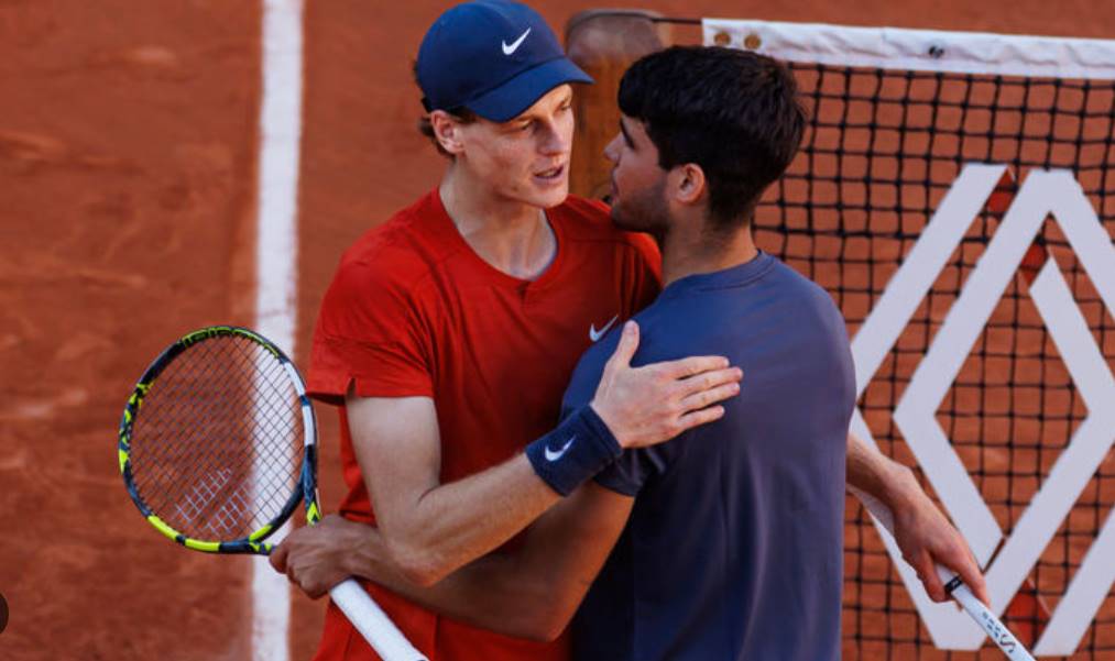 Синнер и Алькарас сыграют в финале Roland Garros 2025. Начало матча — 8 июня в 16:00. Личная статистика в пользу испанца.