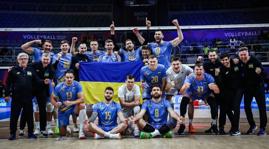 Сборная Украины по волейболу выиграла у Японии в Лиге наций со счётом 3:2, одержав четвёртую победу на турнире. Следующий матч – 29 июня против Болгарии.