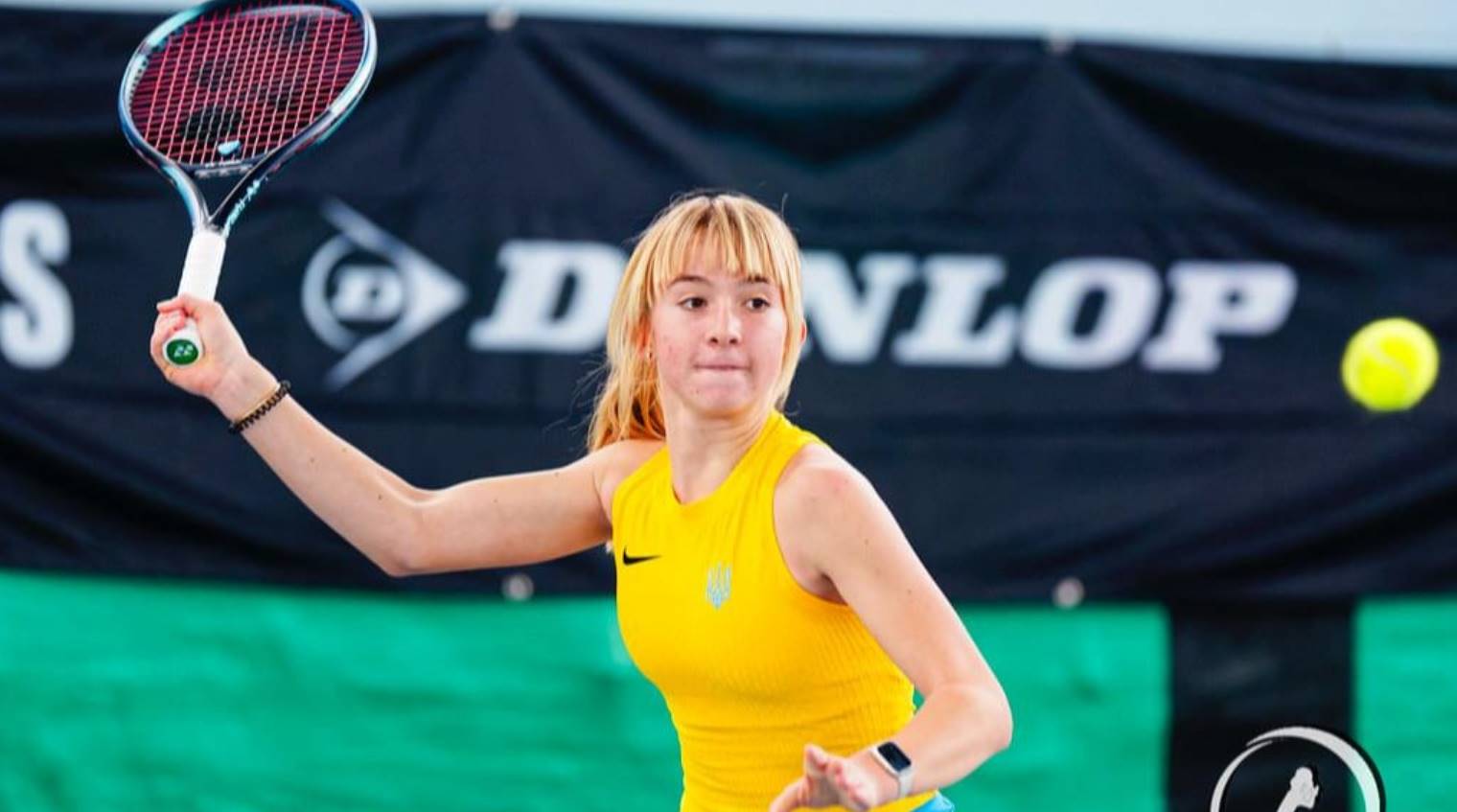 14-летняя София Белинская проиграла в финале Уимблдона U14 японской спортсменке после напряжённого трёхсетового матча.