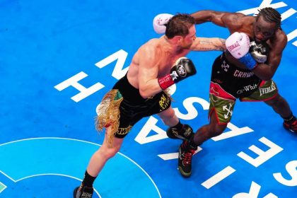 Теренс Кроуфорд одержал победу над Саулем Альваресом в главном бою 2025 года, выиграв по очкам единогласным решением судей в Лас-Вегасе.