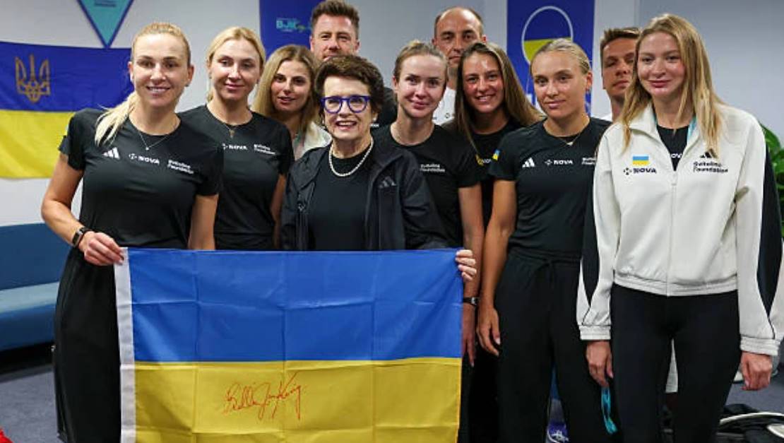 Сборные Украины и Испании определили составы на четвертьфинальный матч Кубка Билли Джин Кинг. Победитель встретится в полуфинале с Италией.