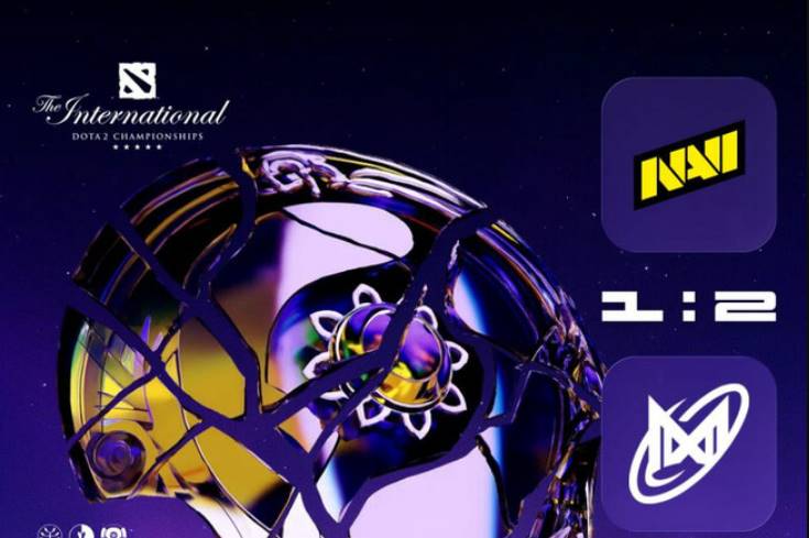 NAVI завершили участие в The International 2025 в Гамбурге после групповой стадии, одержав одну победу и заняв 14–15 место.