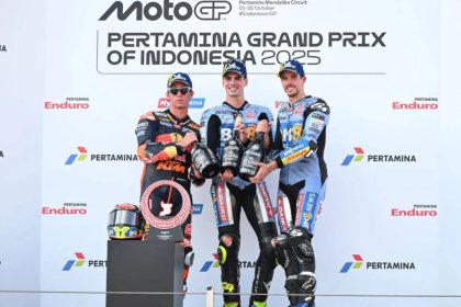 Испанец Фермин Альдегер выиграл Гран-при Индонезии MotoGP, став вторым самым молодым победителем в истории чемпионата после Марка Маркеса.