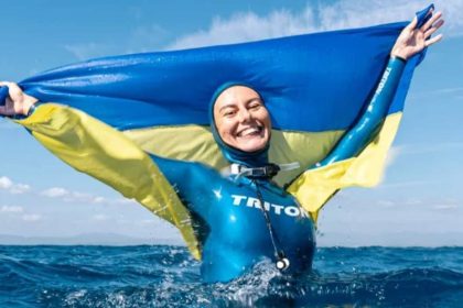 Катерина Садурська установила мировой рекорд в фридайвинге CNF, погрузившись на 86 метров без ласт на турнире Blue Element Competition 2025.
