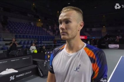 Виталий Сачко вышел в полуфинал турнира ATP 250 в Меце, впервые в карьере достигнув такой стадии и громко заявил о себе на международной арене.