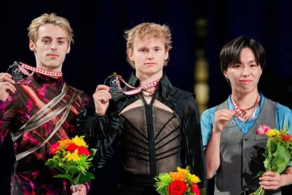Илья Малинин побил мировой рекорд в произвольной программе на Skate Canada, выиграв турнир и продлив серию побед до 12 турниров подряд.