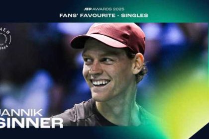 Янник Синнер завершил сезон шестью титулами, включая Australian Open и Уимблдон, серией из 15 побед подряд и новой наградой ATP Awards.