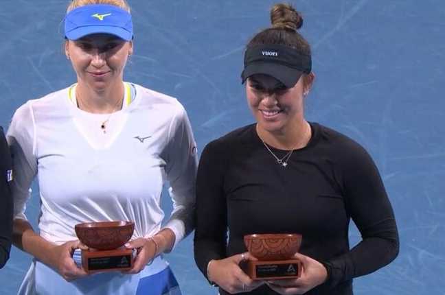 Людмила Киченок и Дезире Кравчик проиграли финал WTA 500 в Аделаиде паре Синякова / Чжан и получили утешительные призы.