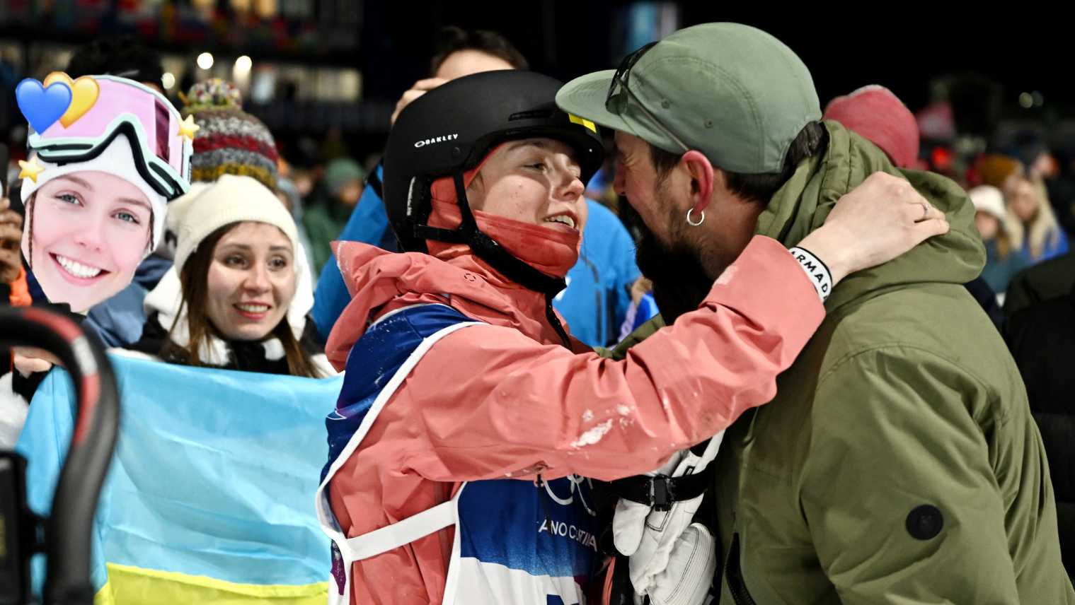 Украинская фристайлистка Екатерина Коцар вышла в финал Олимпиады-2026 и получила предложение от бойфренда-военнослужащего ВСУ прямо на арене.