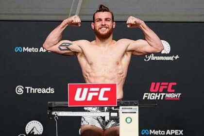 Даниил Донченко победил Алекса Мороно на UFC Fight Night 266 в Лас-Вегасе, контролируя бой и выиграв единогласным решением судей.