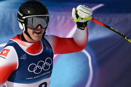 Первый комплект наград Игр-2026 в Бормио: золото в мужском скоростном спуске выиграл швейцарец Франьо Фон Алльмен.