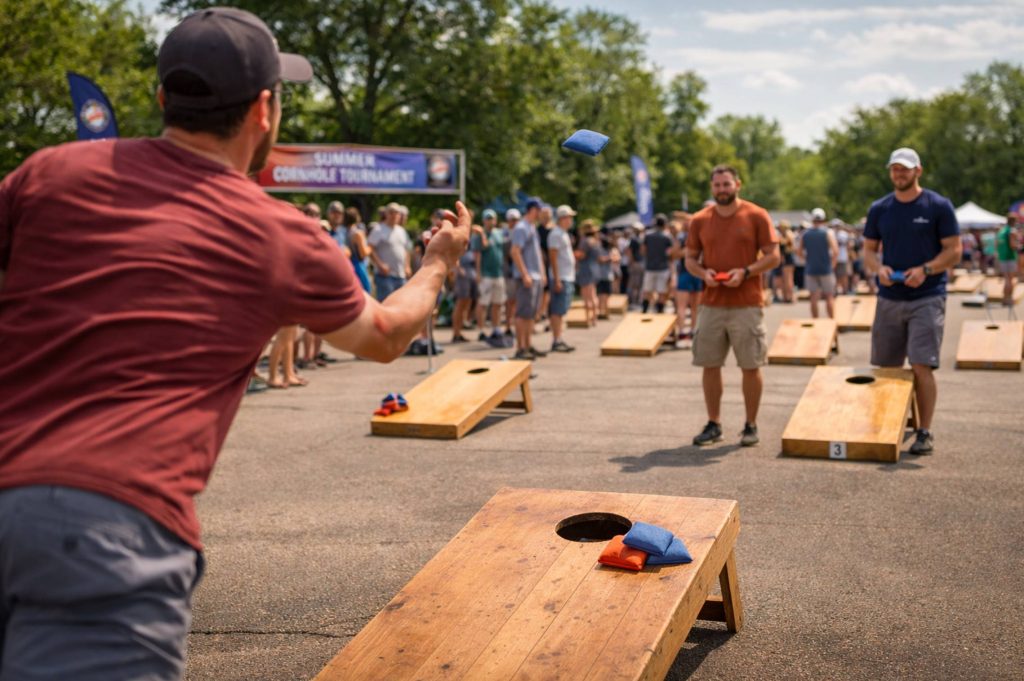 Как играть в корнхол (Cornhole): правила игры, подсчет очков и особенности