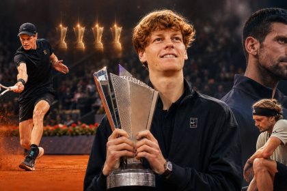 Янник Синнер выиграл пятый «Мастерс» подряд, победил Александра Зверева в финале Мадрида и превзошел рекорд Новака Джоковича в ATP.