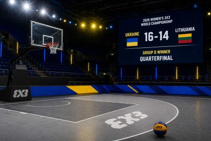 Украина победила Литву 16:14, выиграла группу D на ЧМ-2026 по баскетболу 3х3 и впервые за девять лет вышла в плей-офф турнира.