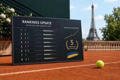 Костюк и Олийникова обновили личные рекорды в рейтинге WTA после «Ролан Гаррос»-2026. Свитолина осталась первой ракеткой Украины в топ-10.