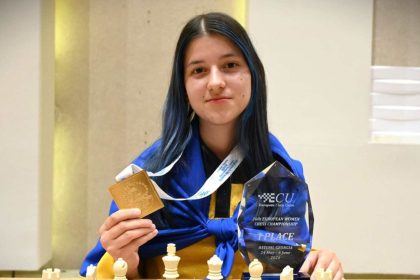 15-летняя украинка Анастасия Гнатишин выиграла чемпионат Европы по шахматам в Батуми, получила статус гроссмейстера и путевку на Кубок мира-2027.