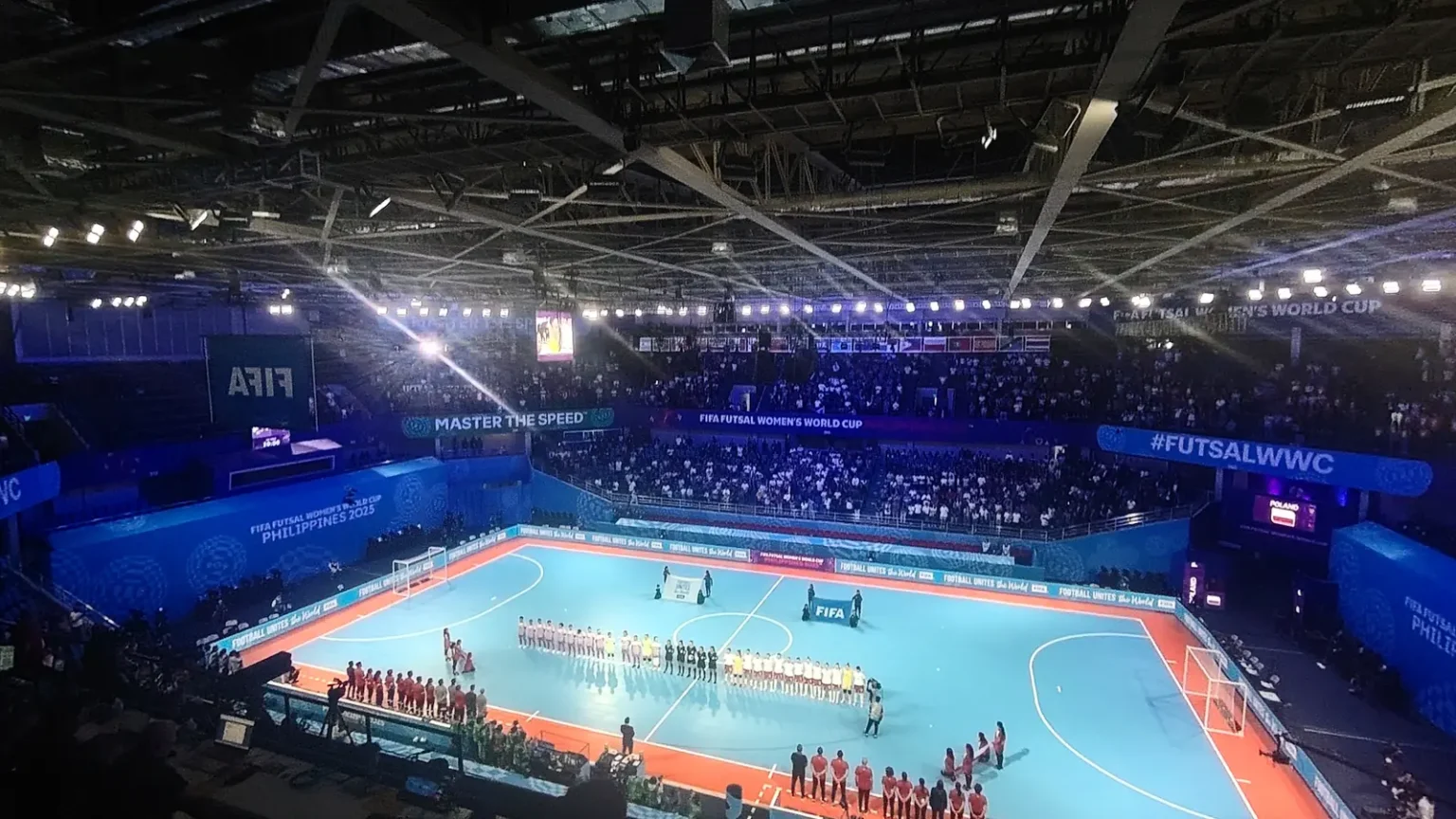 Архивный матч женских сборных по футзалу на чемпионате мира 2025 года