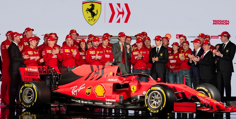 Команда «Формулы-1» Ferrari представила новый болид