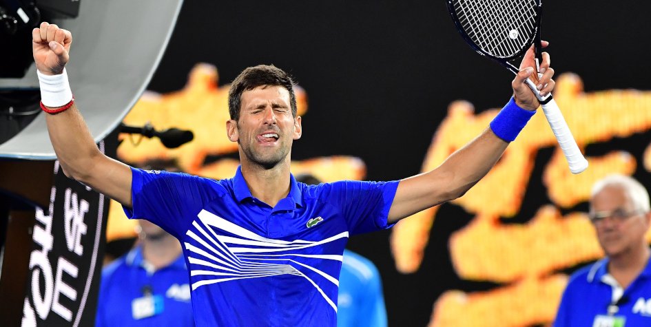 Новак Джокович в седьмой раз в карьере вышел в финал Australian Open